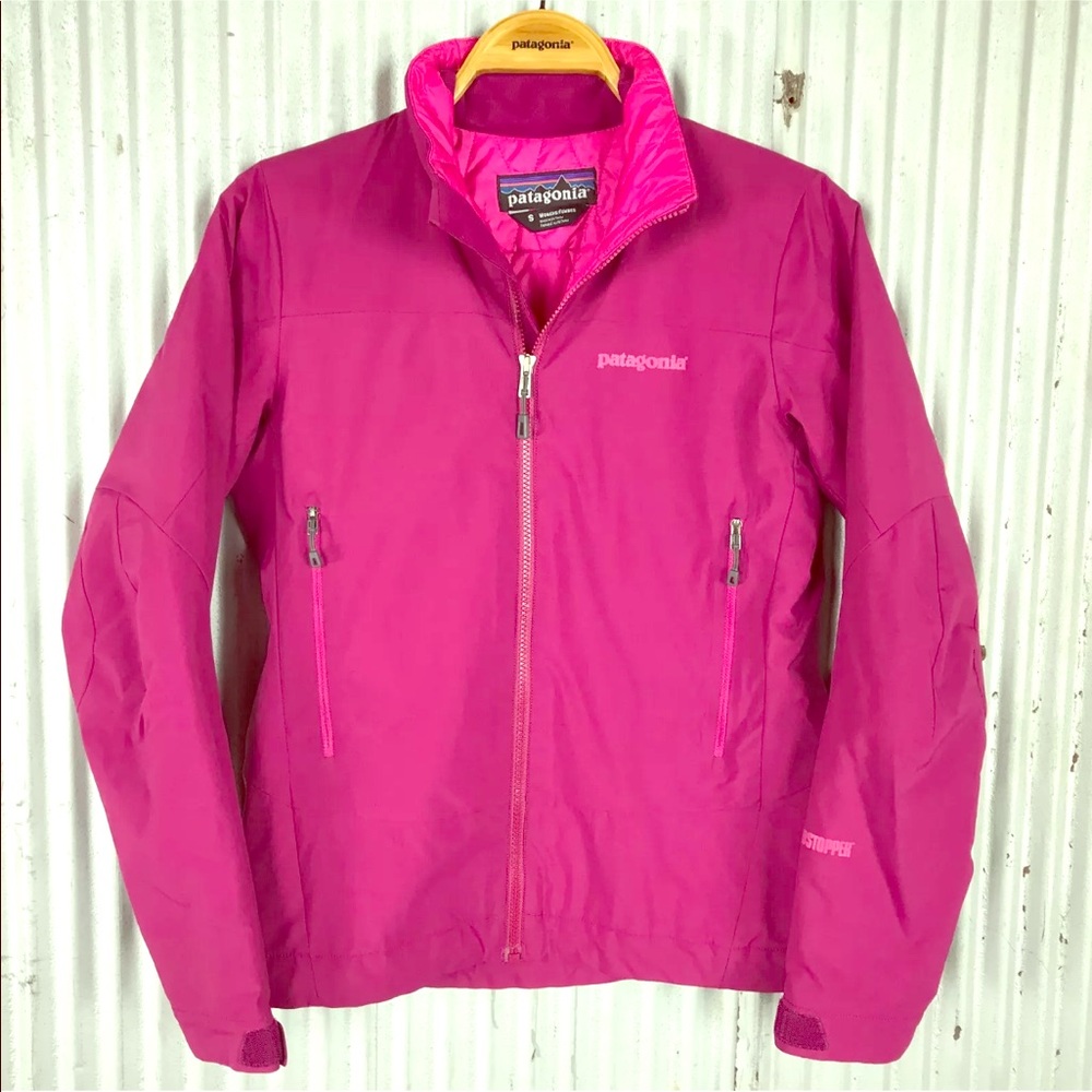 Patagonia Solar Wind Jacket. Magenta/Pink. Size M